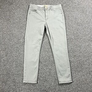 Democracy Jeans Womens 8 Gray Ab Technology Ankle Skinny Mid Rise Stretch